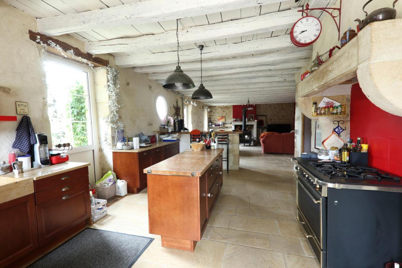 Chambre Pasta - Moulin De Gateau Saint-Pierre-les-Etieux Buitenkant foto